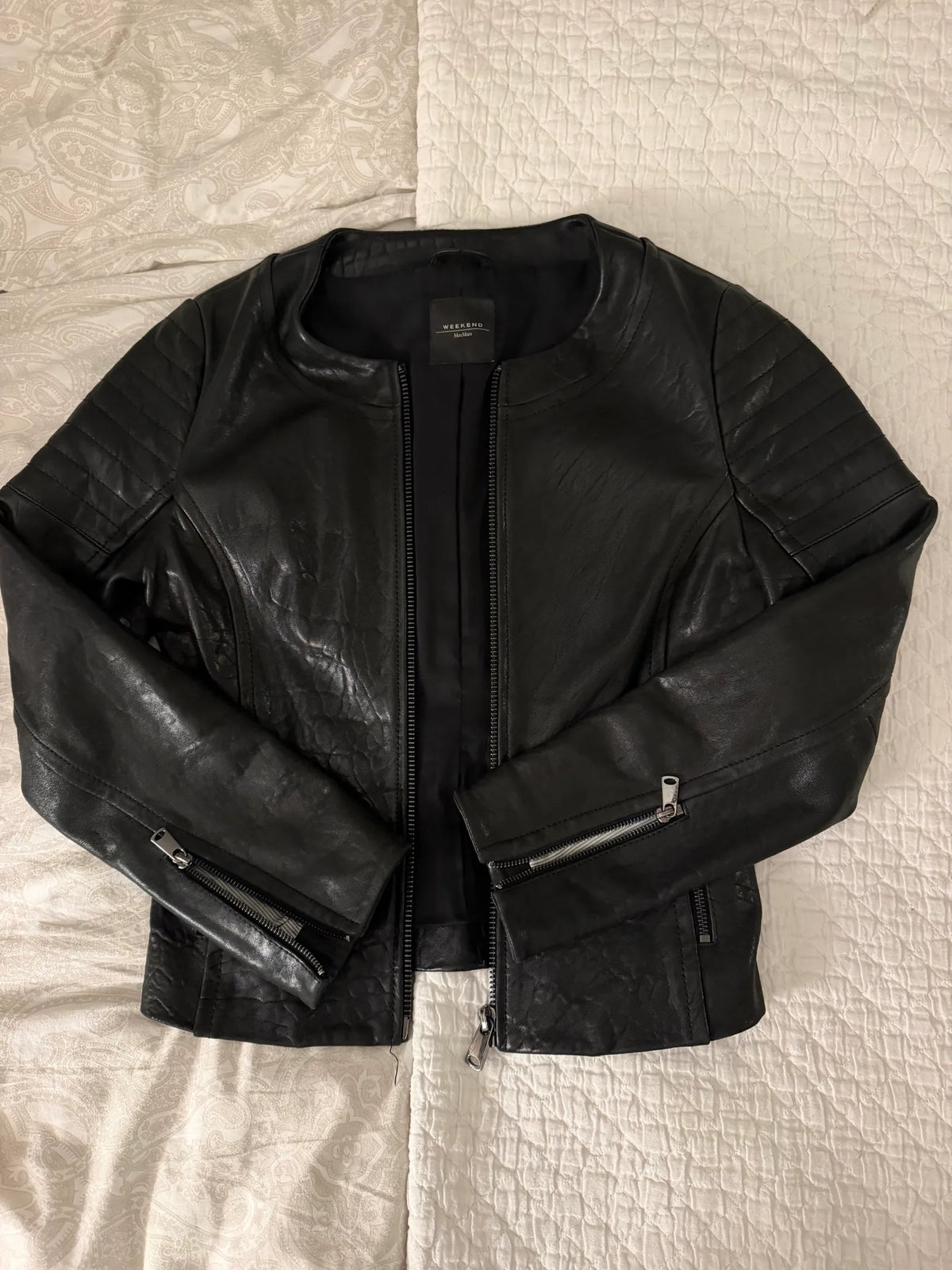Max Mara Leather jacket