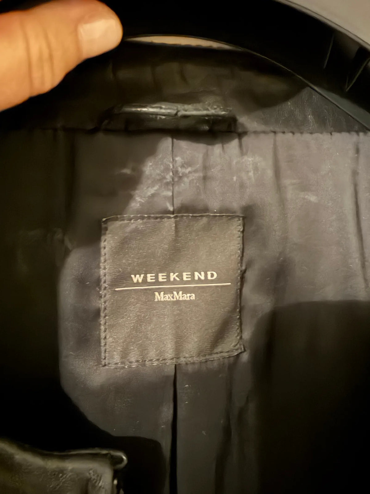 Max Mara Leather jacket