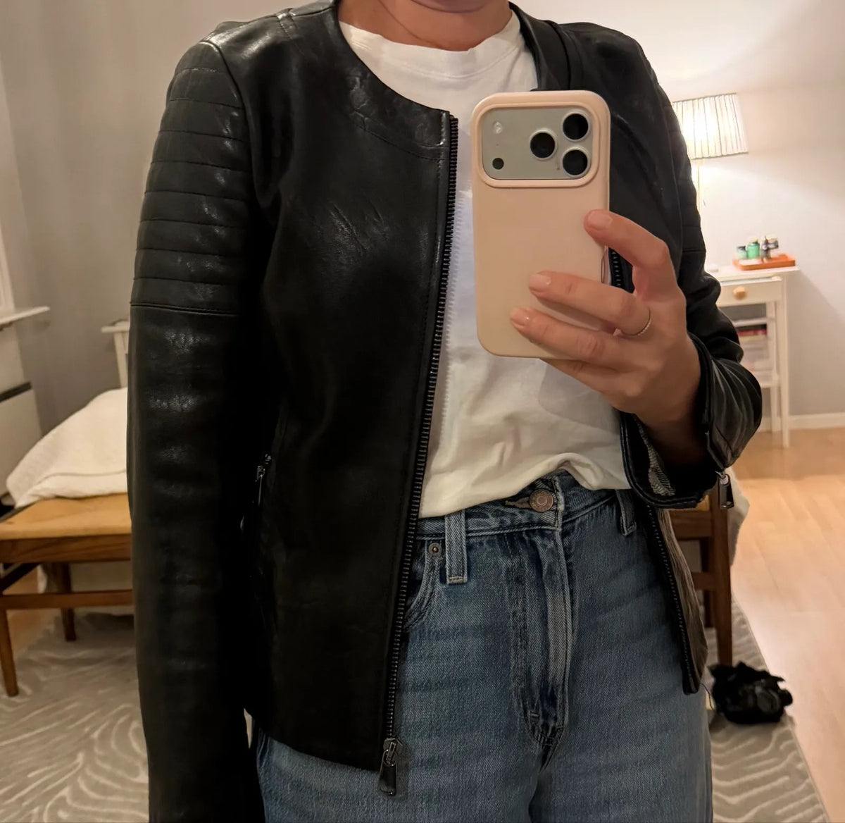 Max Mara Leather jacket