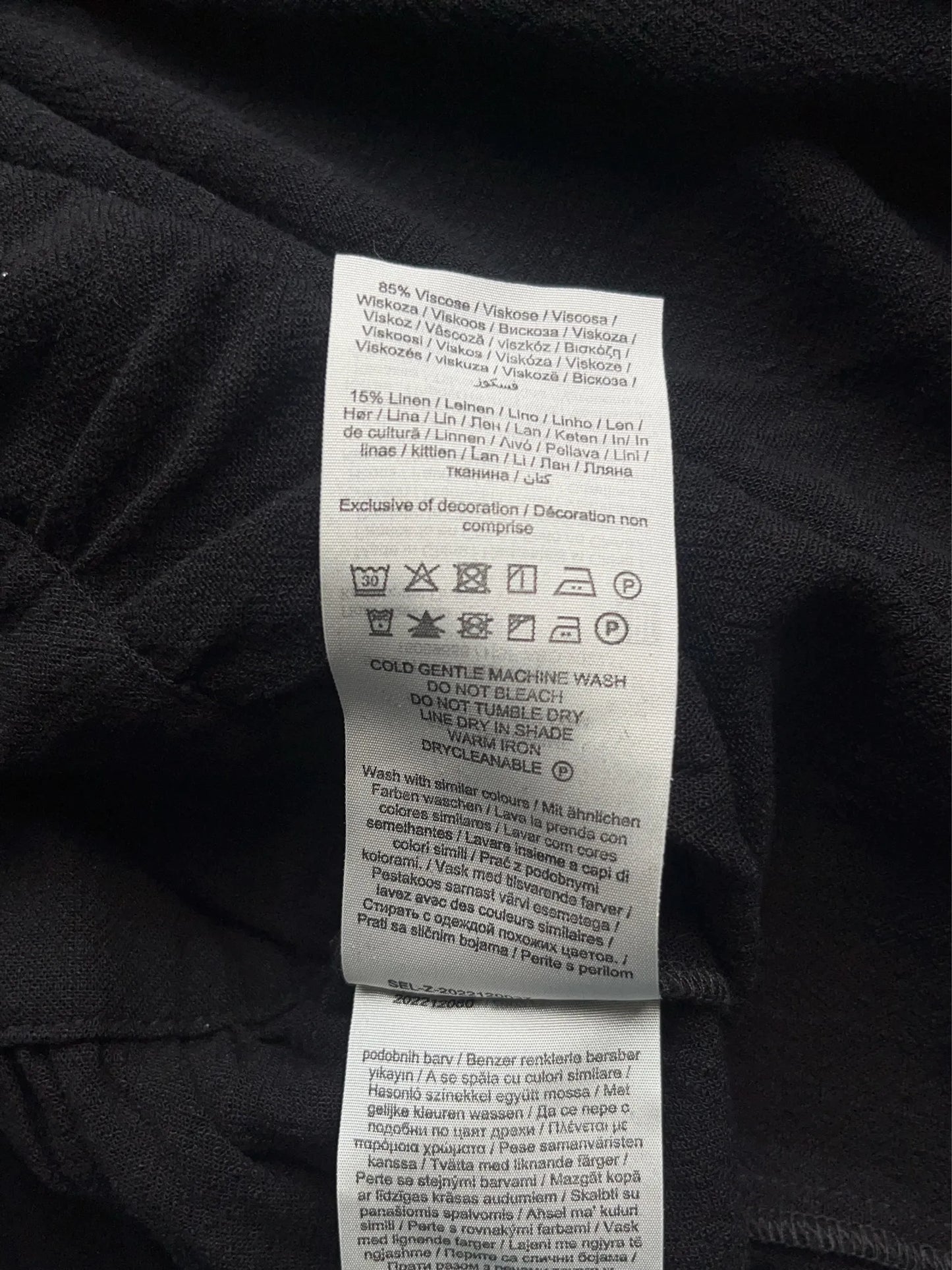 SELECTED Evita 2/4 Midi Wrap-klänning