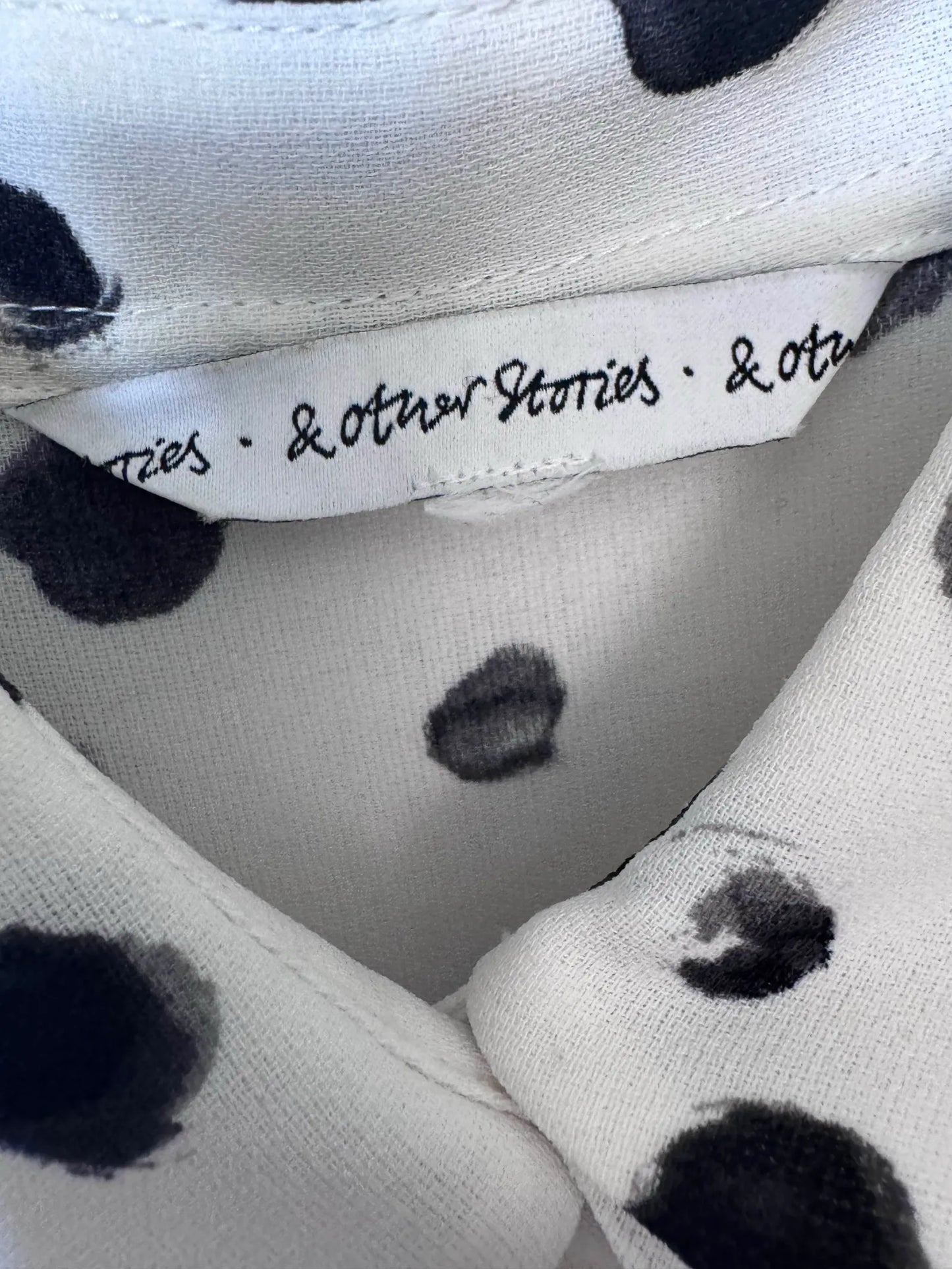 & Other Stories Dalmatian Dress