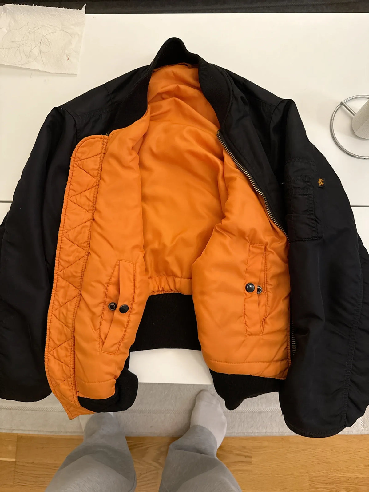 Alpha Industries Ma-1 Heritage - Black Jacket