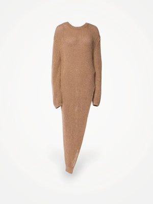 Nanushka Rodi Assymetric Cotton Knit Sweater