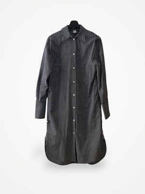 Toteme Striped Sleeve Shirtdress Dress