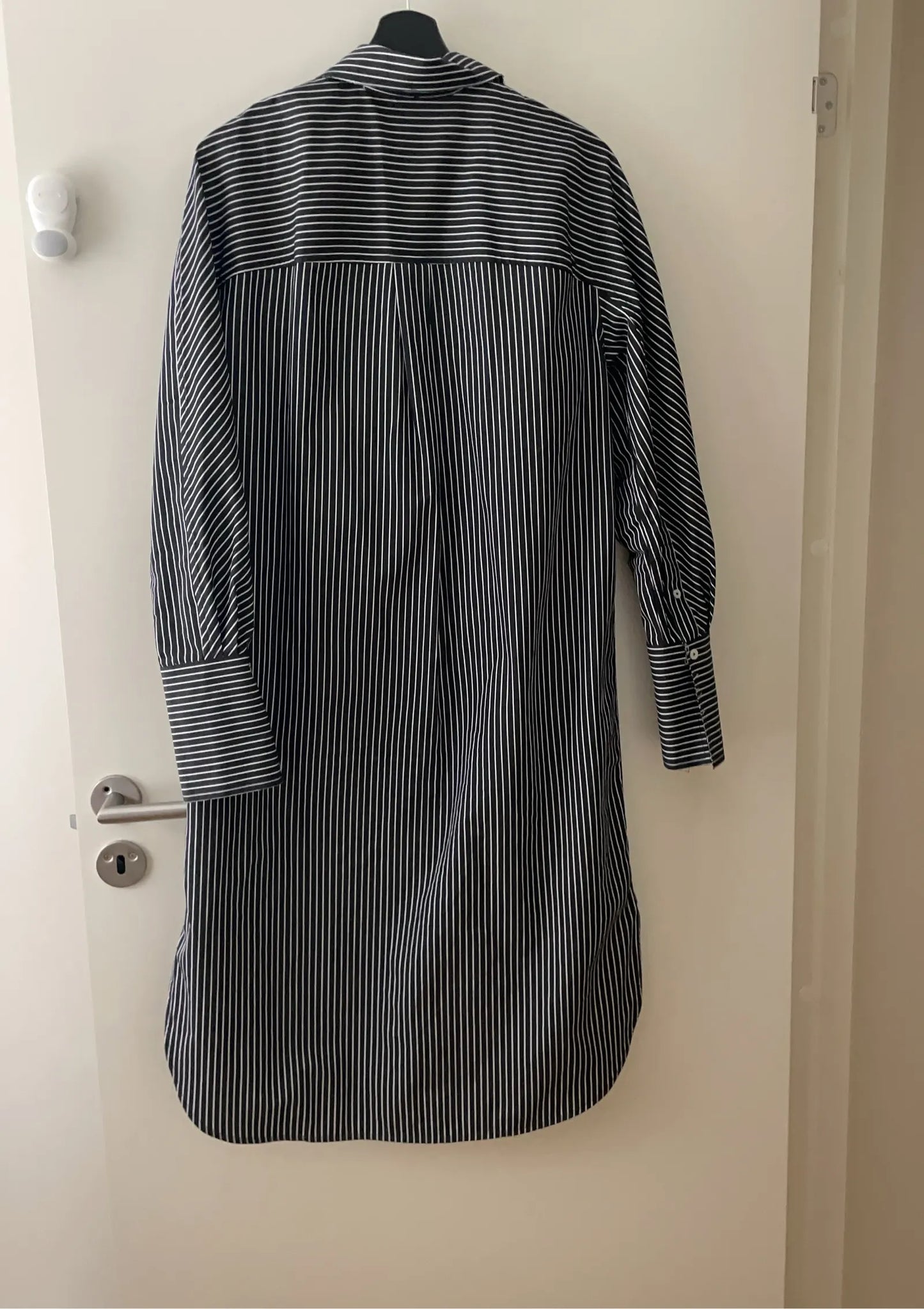Toteme Striped Sleeve Shirtdress Dress