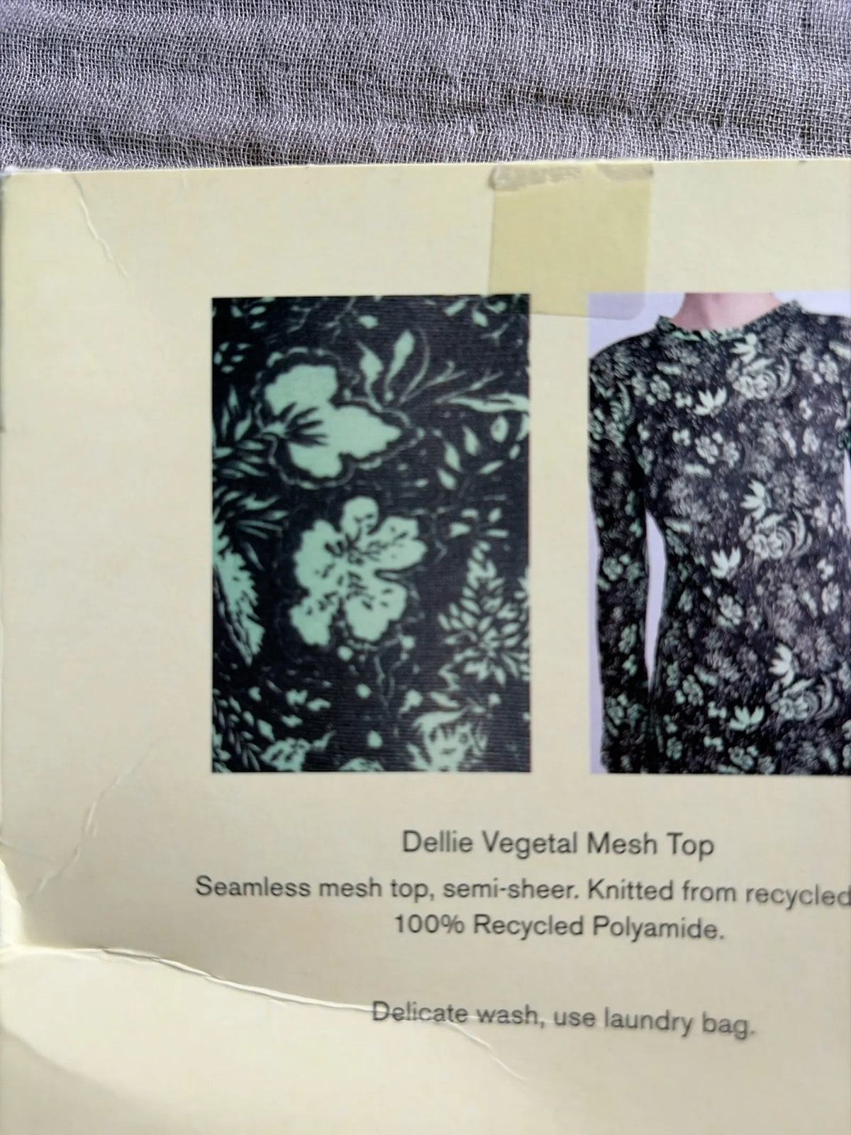 Rodebjer Dellie Vegetal Mesh-tröja NWT