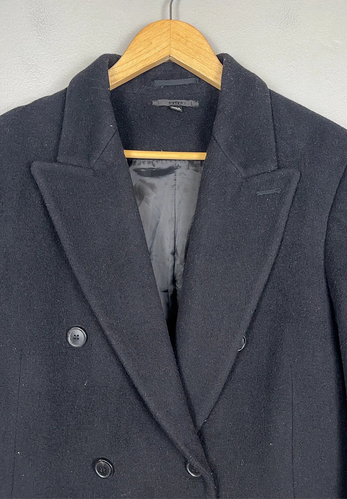 Eytys Genesis Black Coat