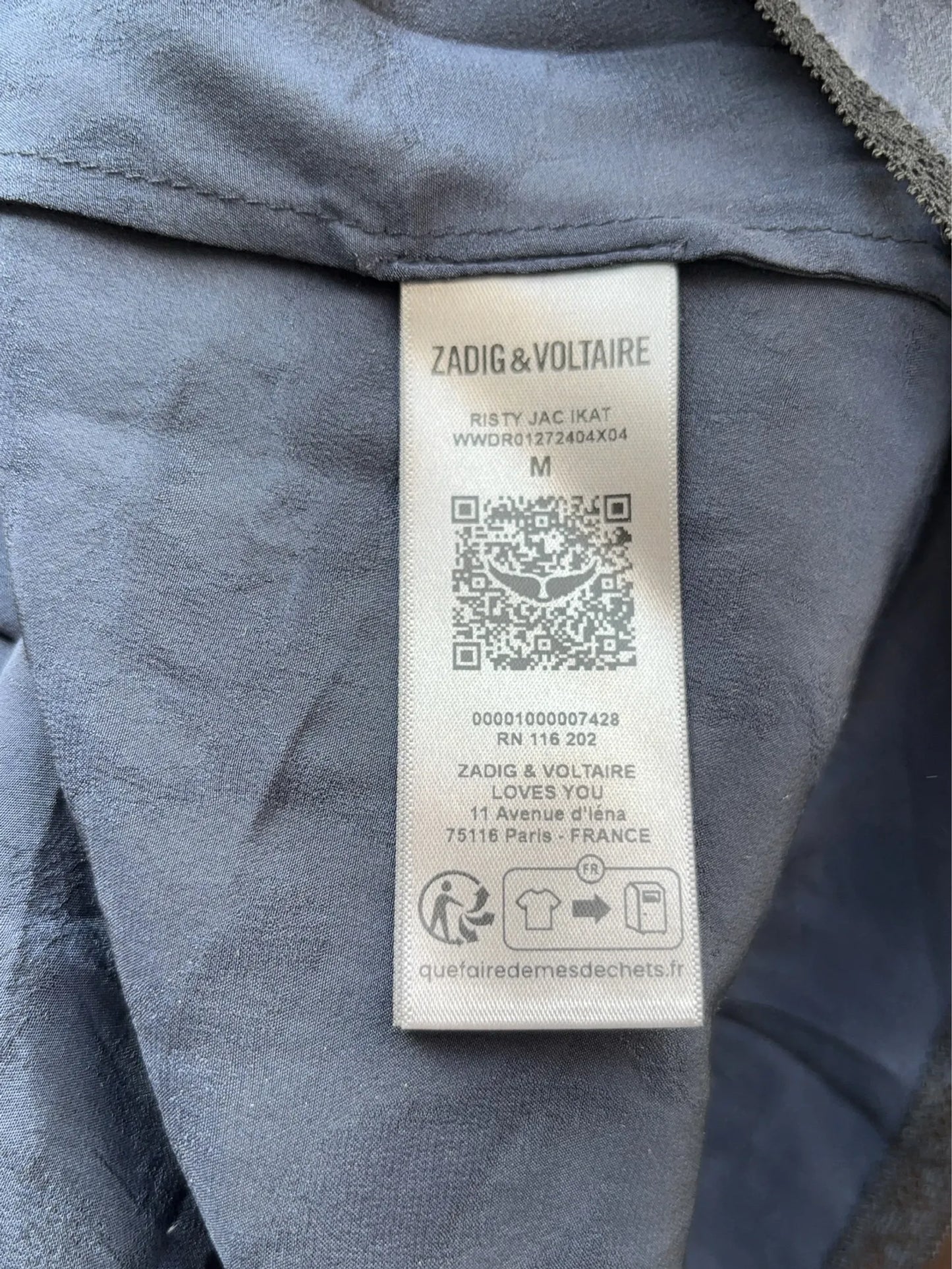 Zadig & Voltaire Risty Jac Ikat Dress