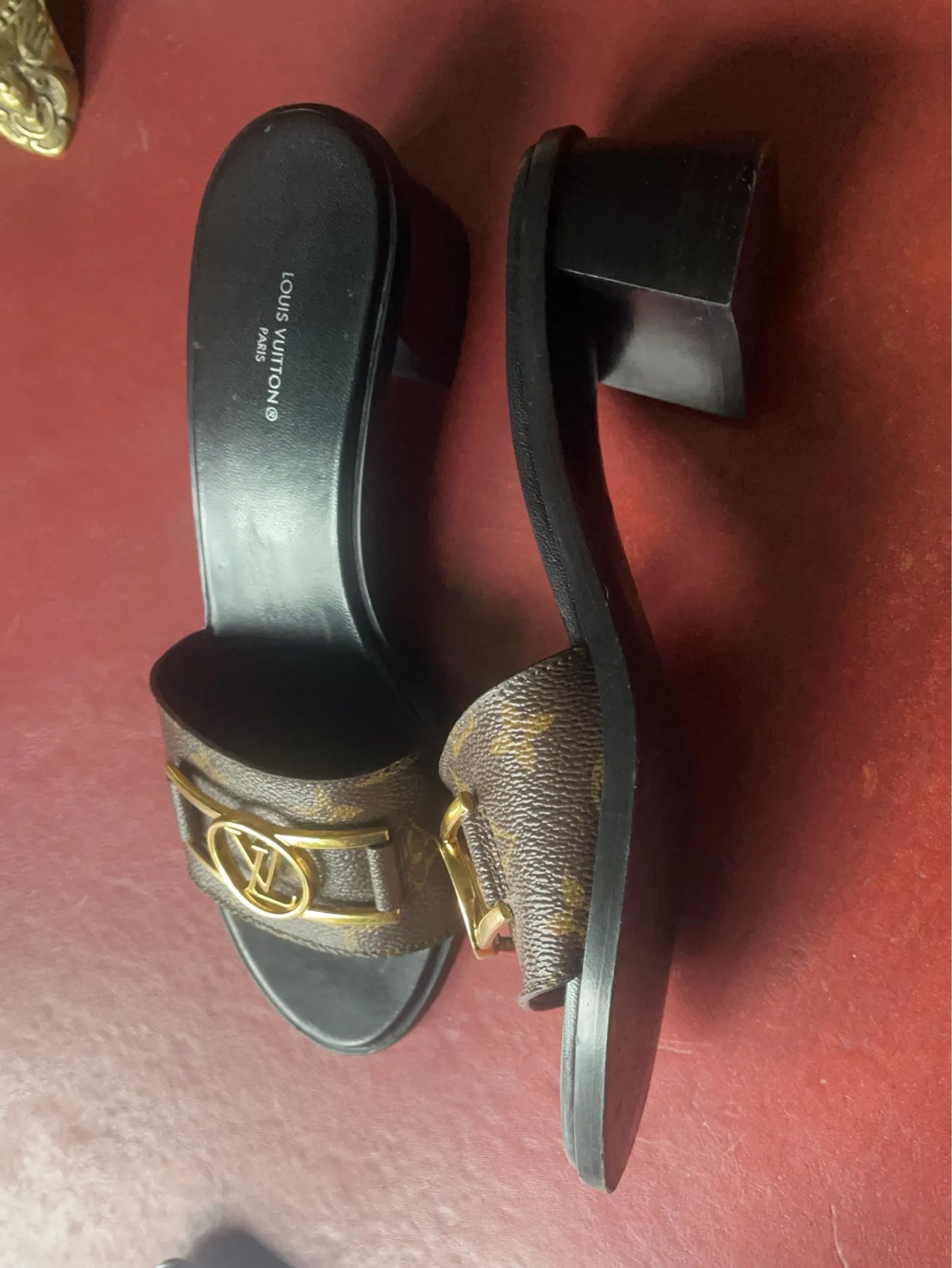 Louis Vuitton Lv Mule Heels