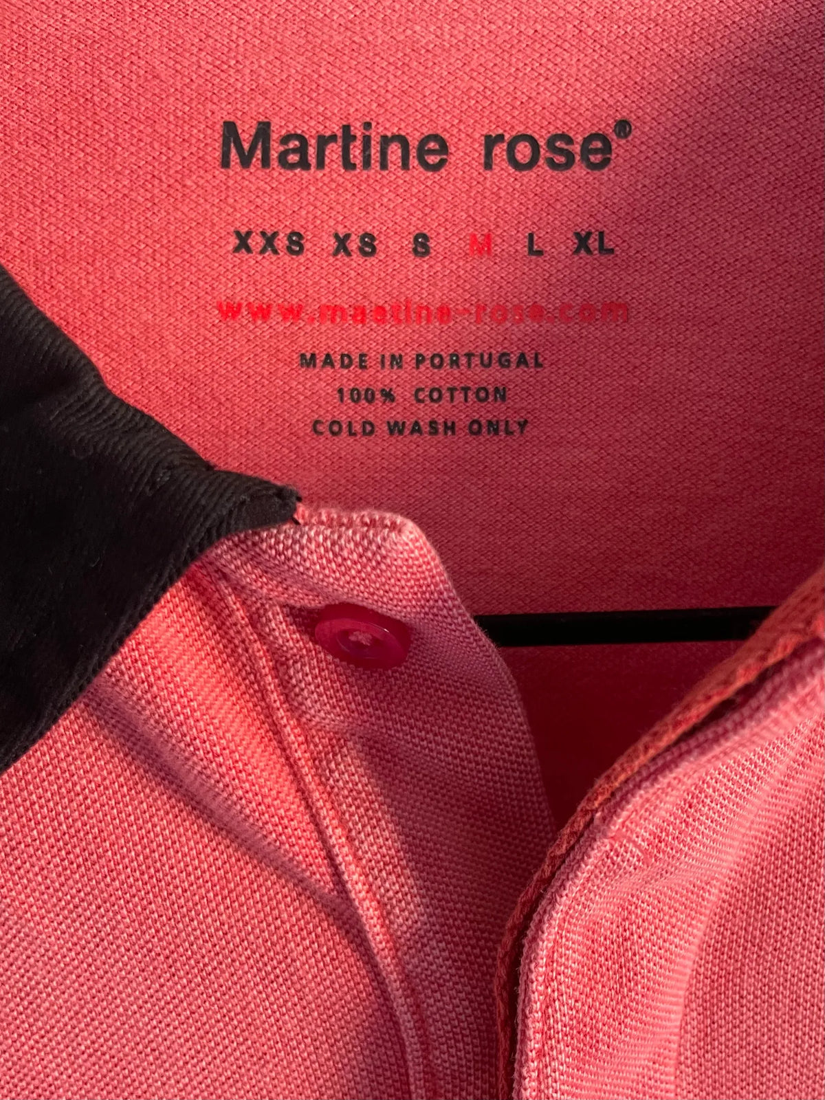 Martine Rose S/s 26 Oversized Polo-piké