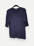 Filippa K Cotton Stretch Elbow Sleeve Sweater