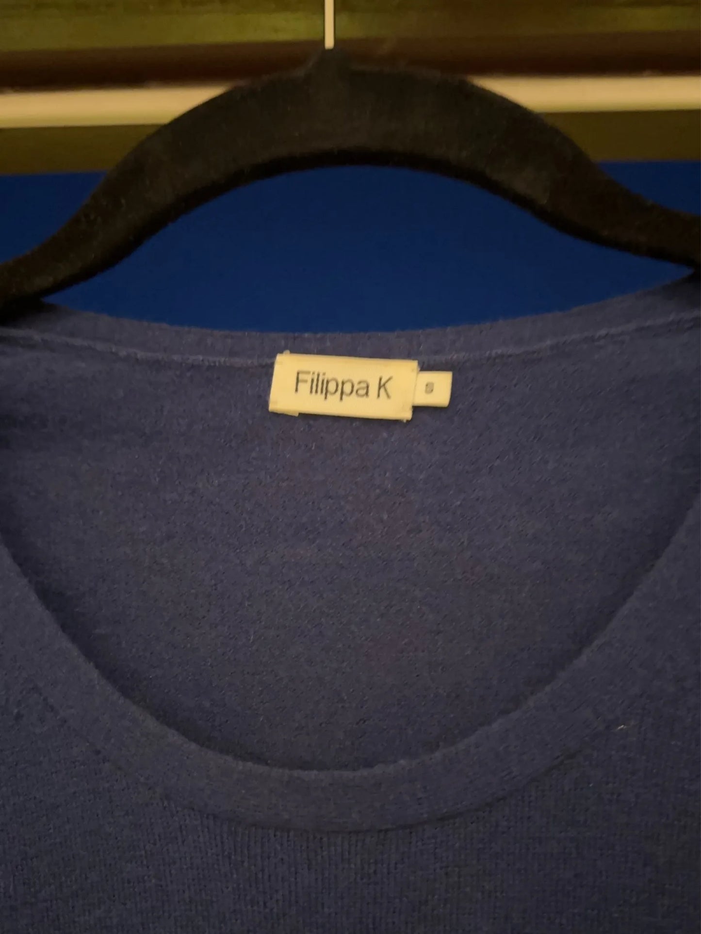 Filippa K Cotton Stretch Elbow Sleeve Sweater