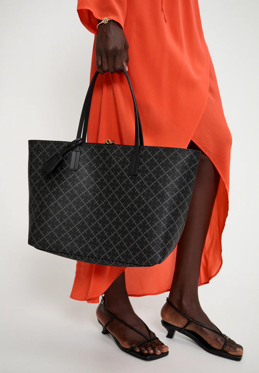 By Malene Birger Abigail Tote Charcoal Shoulder bag