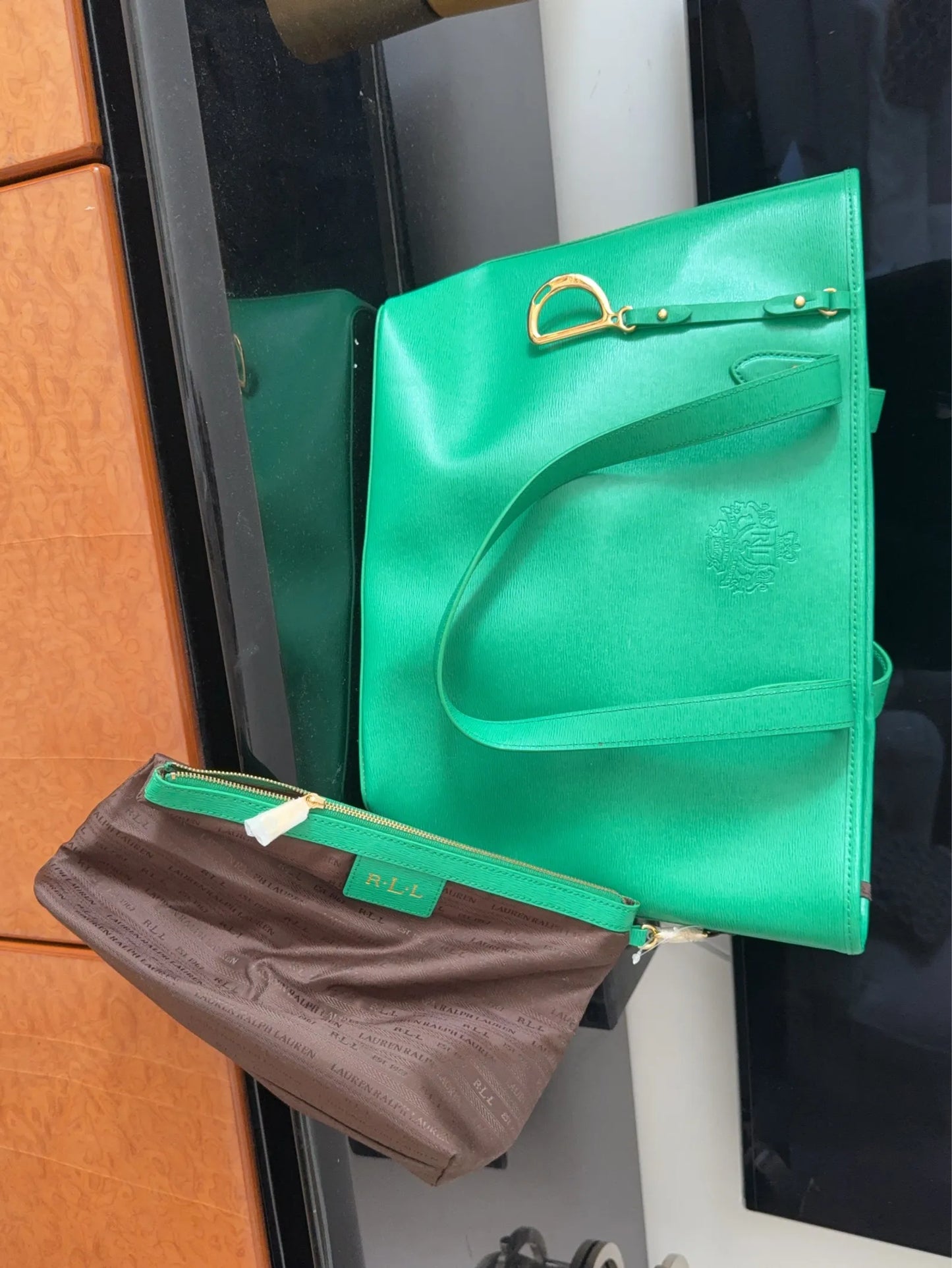 Ralph Lauren-handväska NWOT