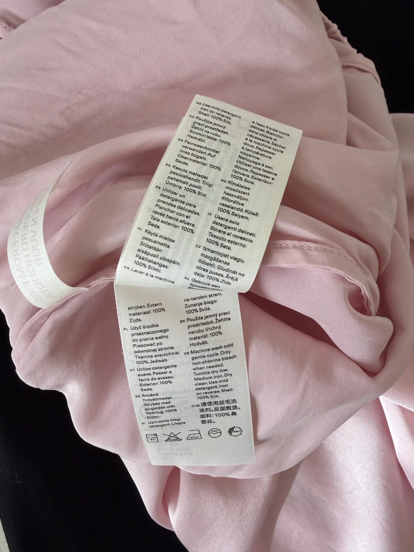 Arket Silk-sidenbyxor