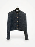 Anine Bing Amber Tweed Blazer