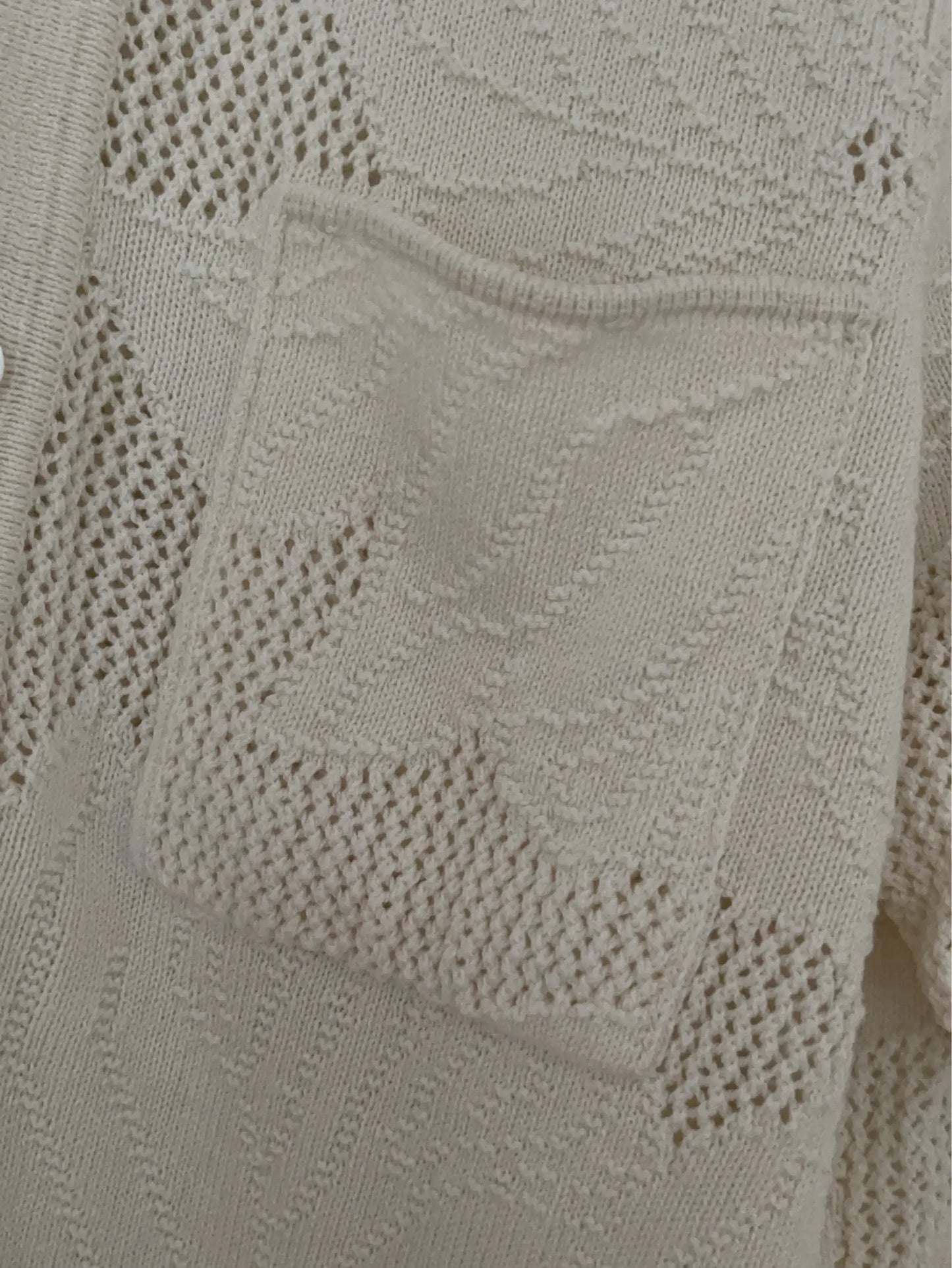 Samsøe Samsøe Saconald - Clear Cream-skjorta NWOT