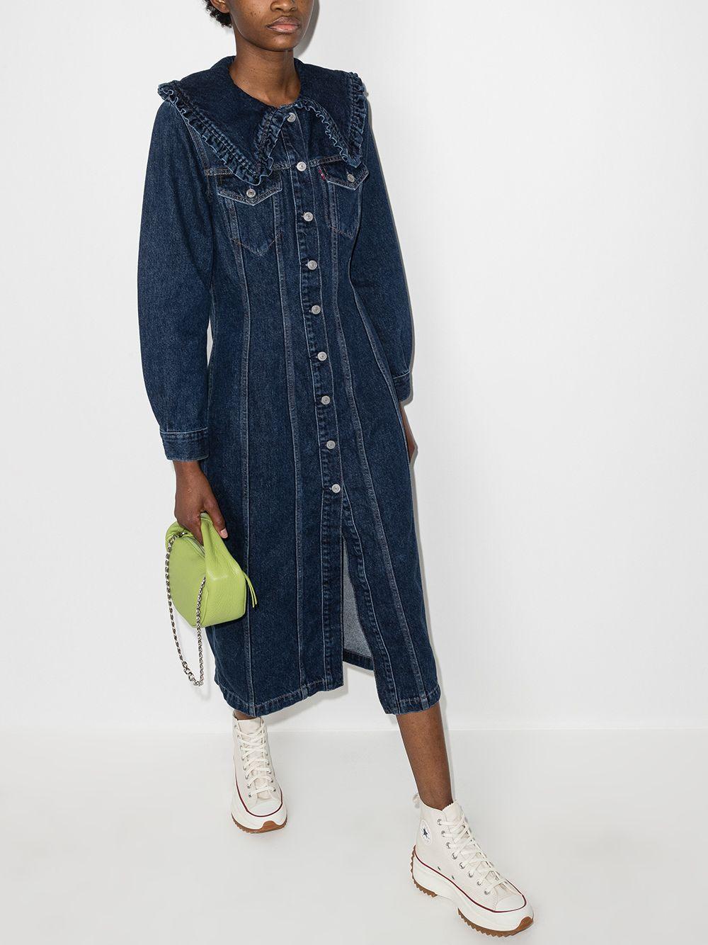 Ganni x Levi's-klänning NWOT