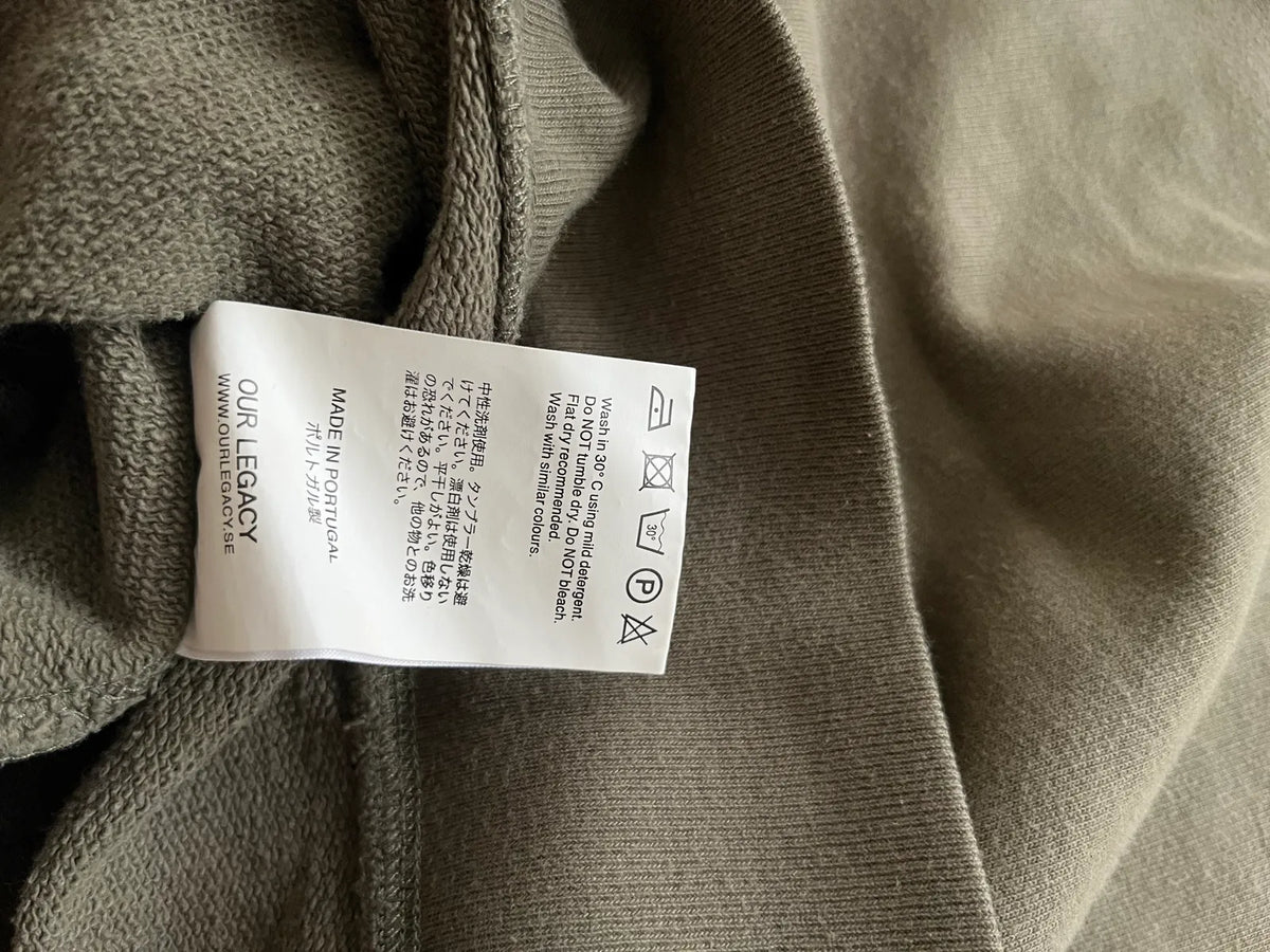 Our Legacy Olive Sweat Sweatshirt
