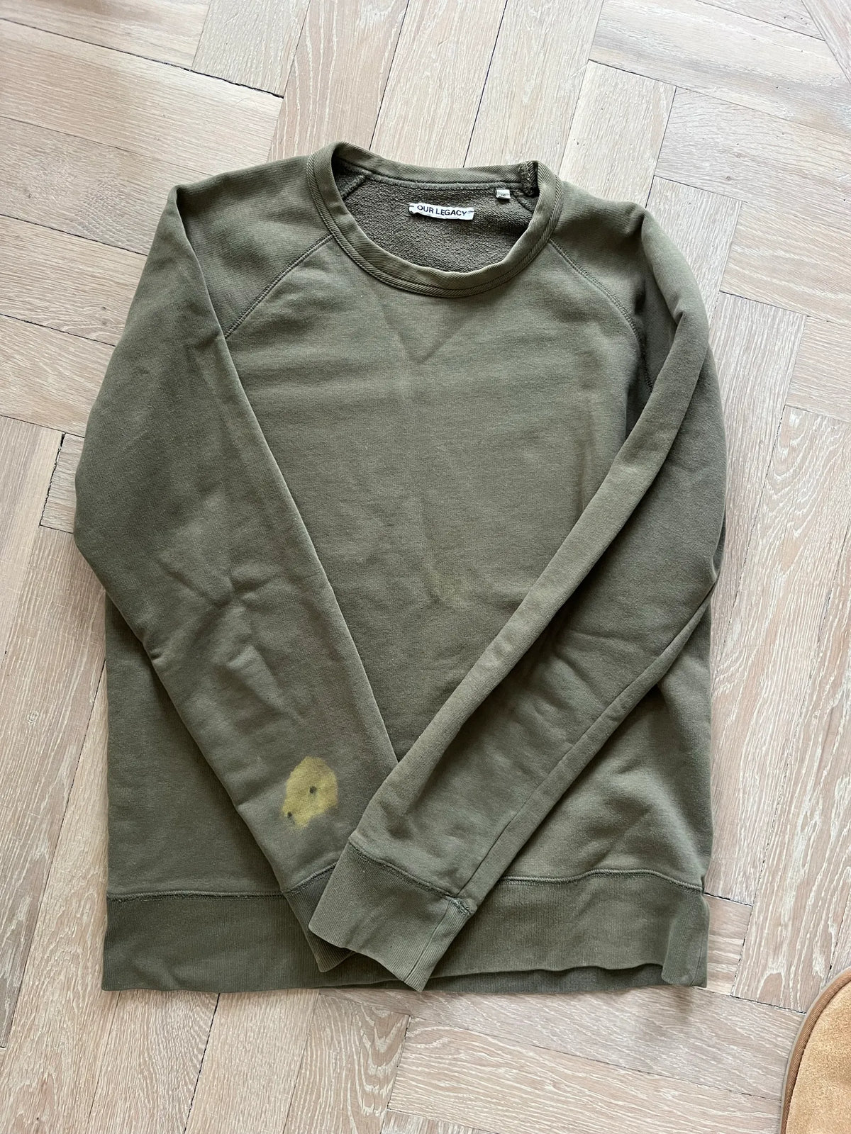Our Legacy Olive Sweat Sweatshirt