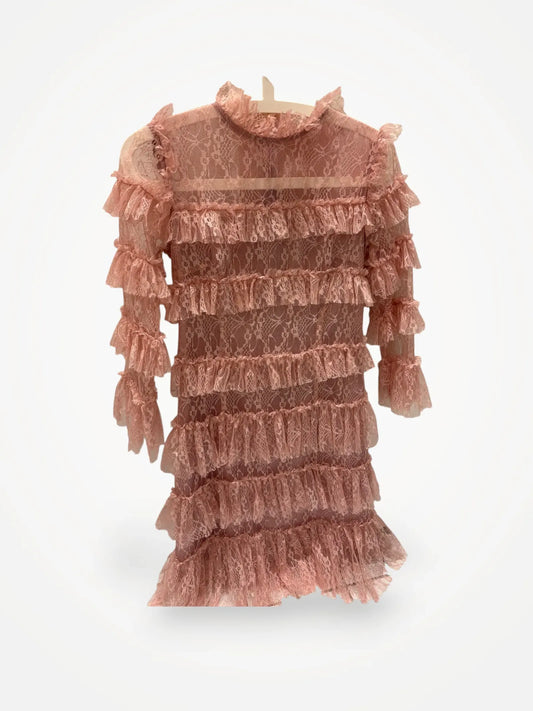 Malina Carmine Dress