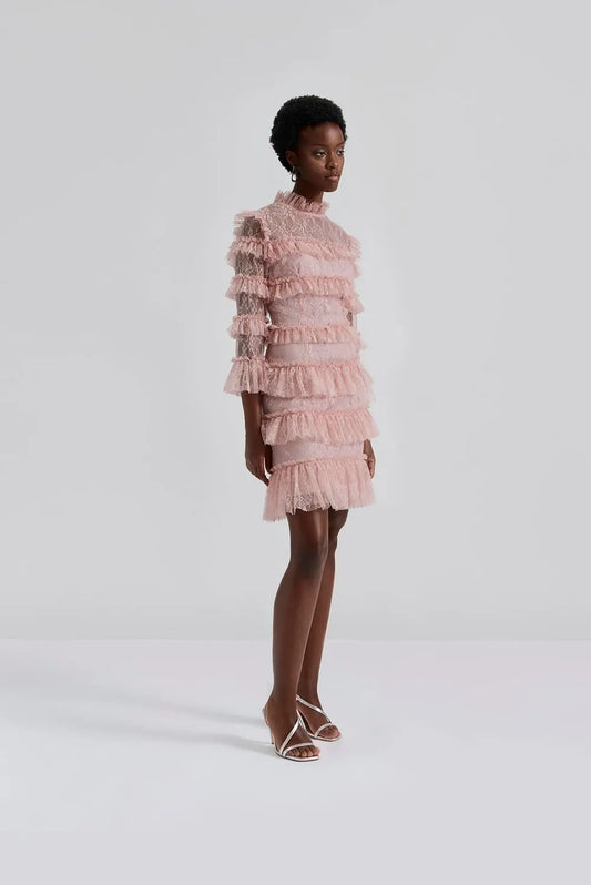Malina Carmine Dress