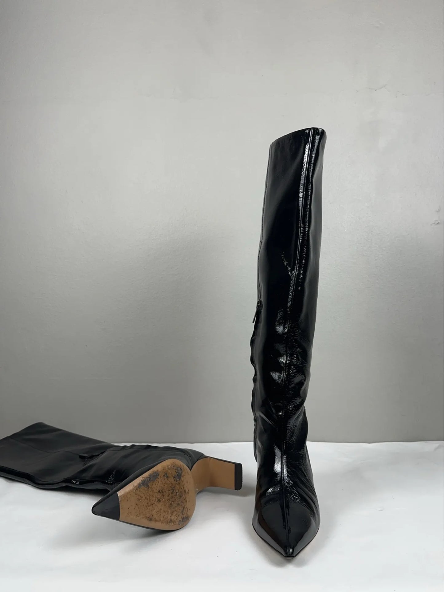 Flattered Carmen Patent leather-skinnboots