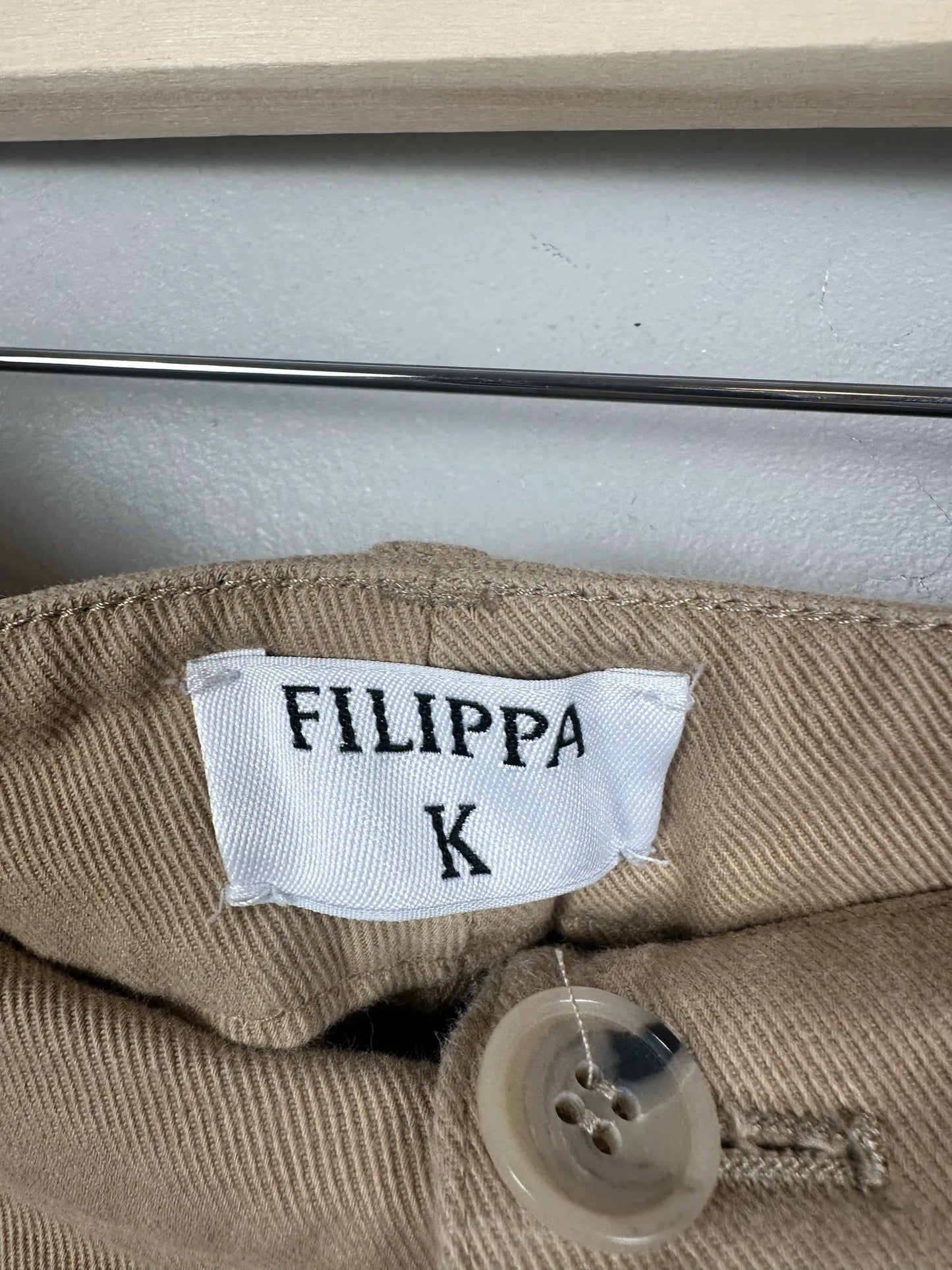 Filippa K Baggy Cotton Suit Trousers