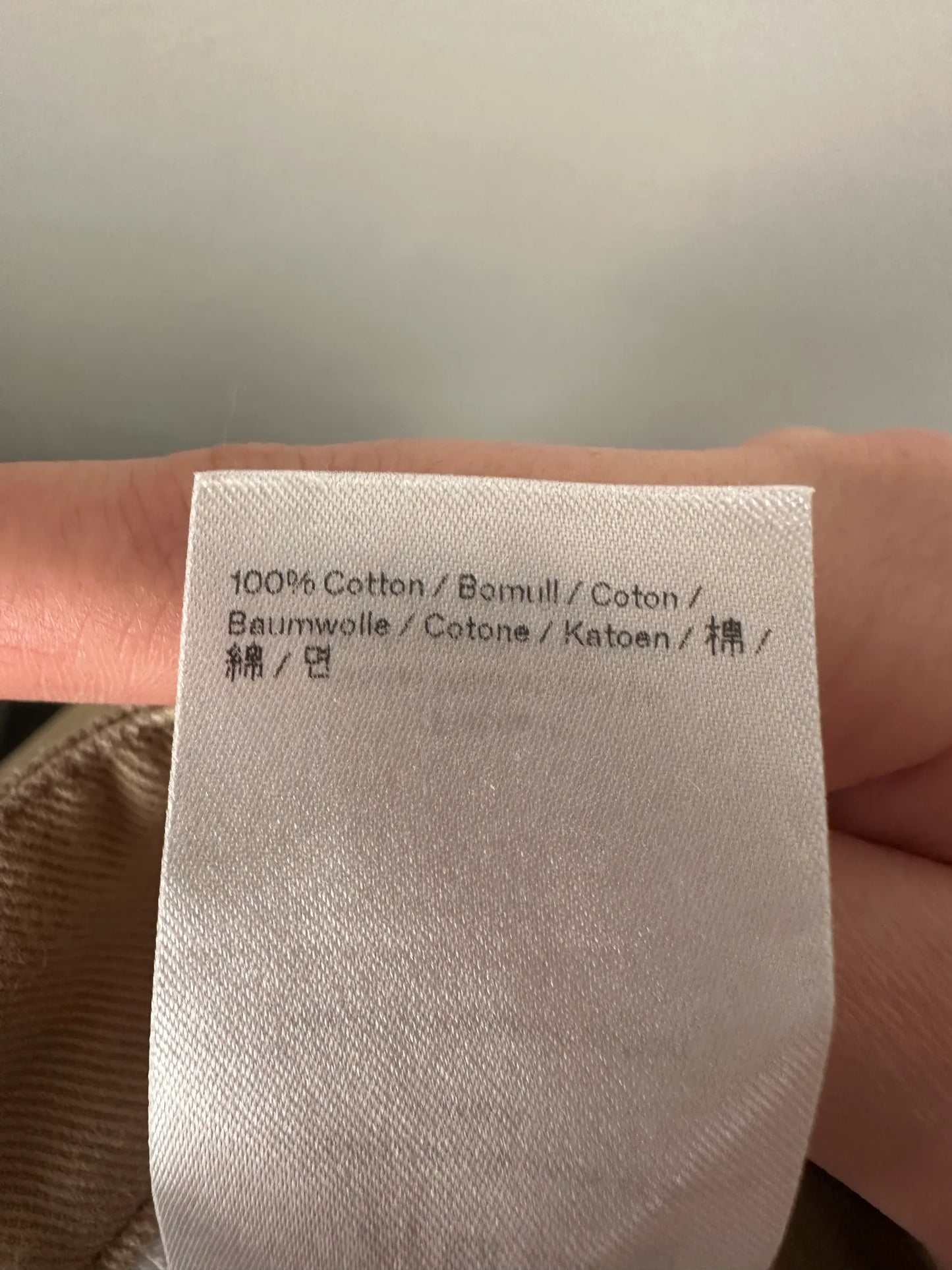 Filippa K Baggy Cotton Suit Trousers
