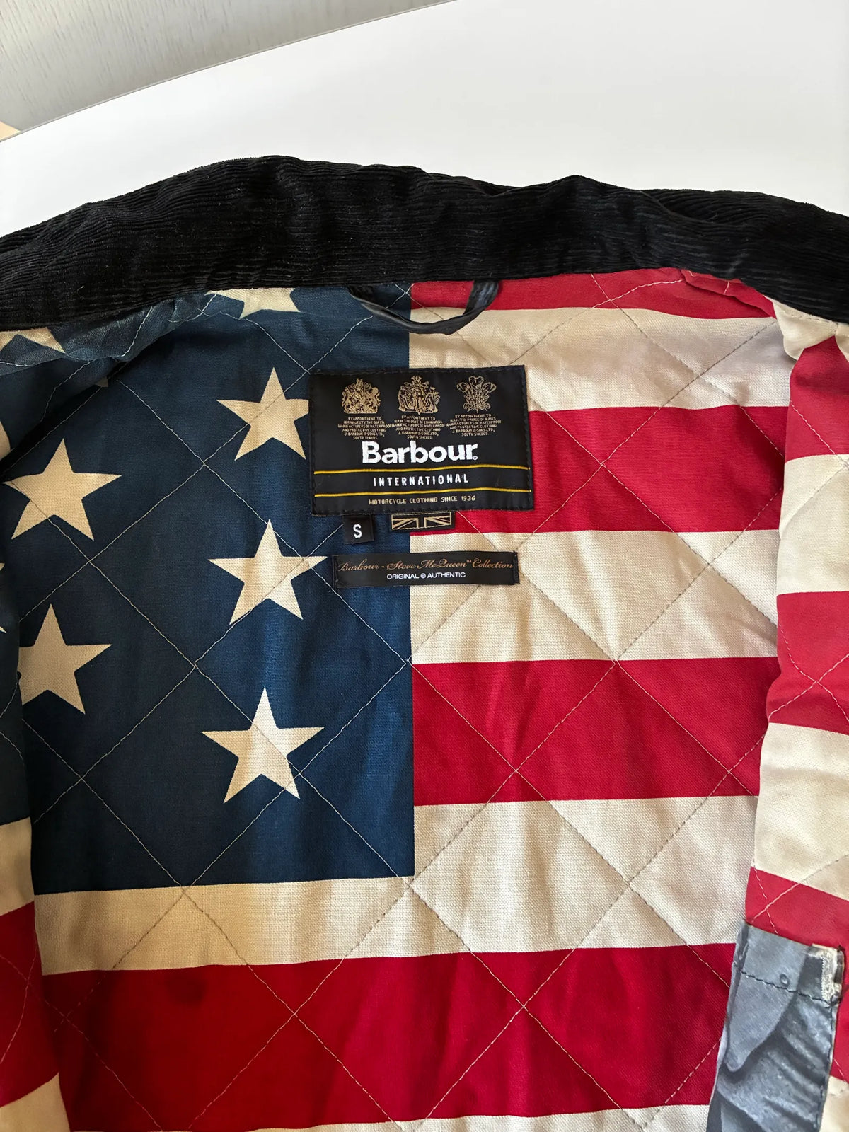 Barbour Ur International Crown Wax-fritidsjacka