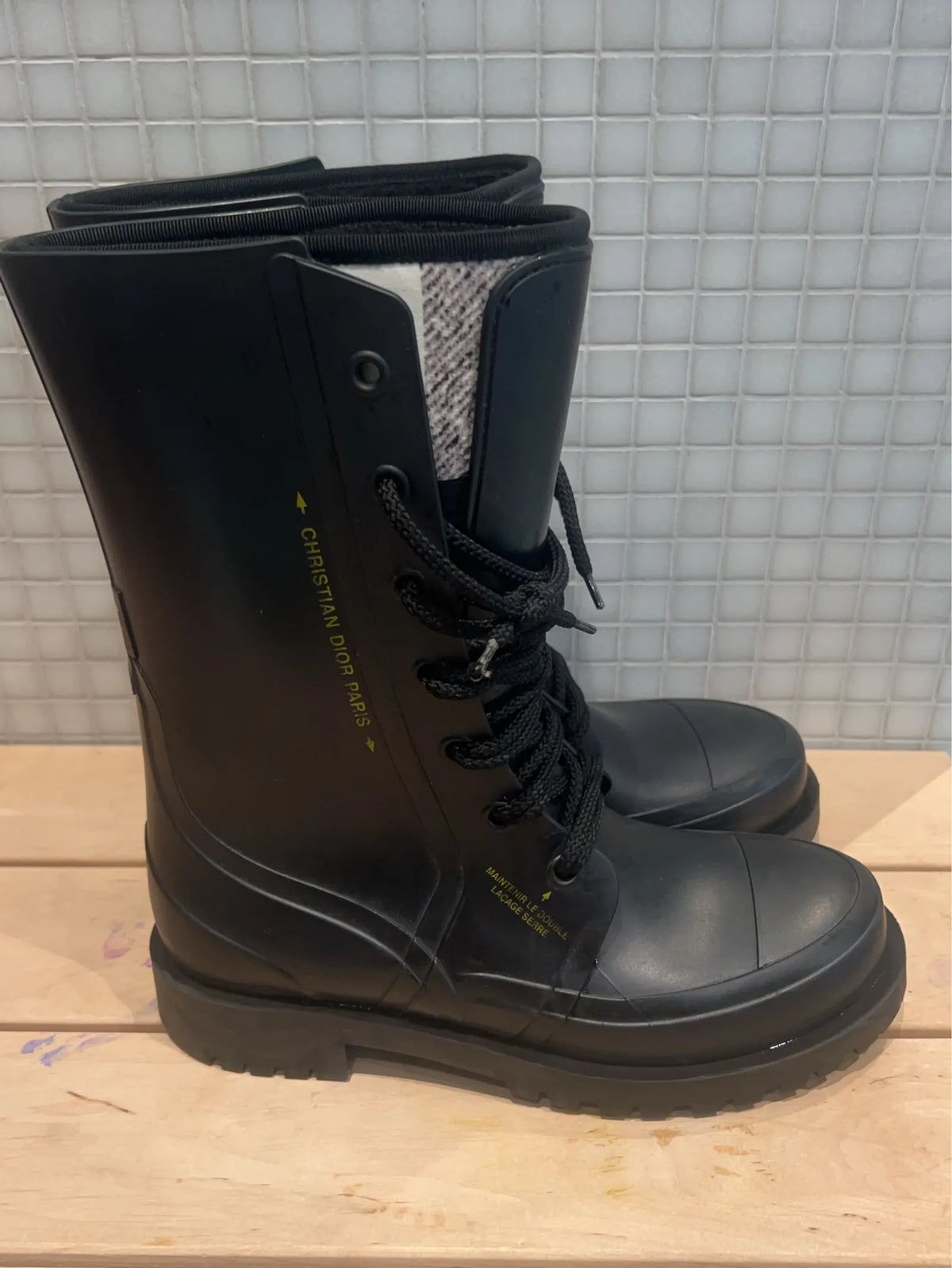 Christian Dior Wellington Boots