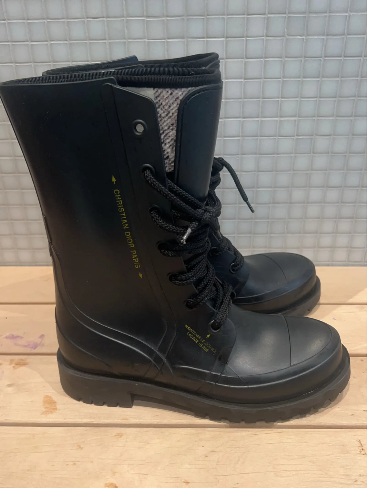 Christian Dior Wellington Boots