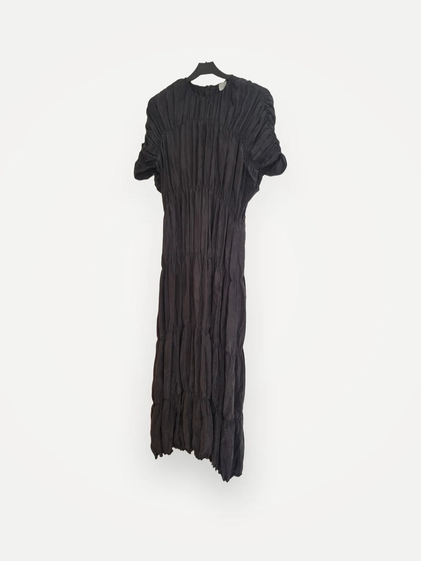 Toteme Gathered Silk Dress