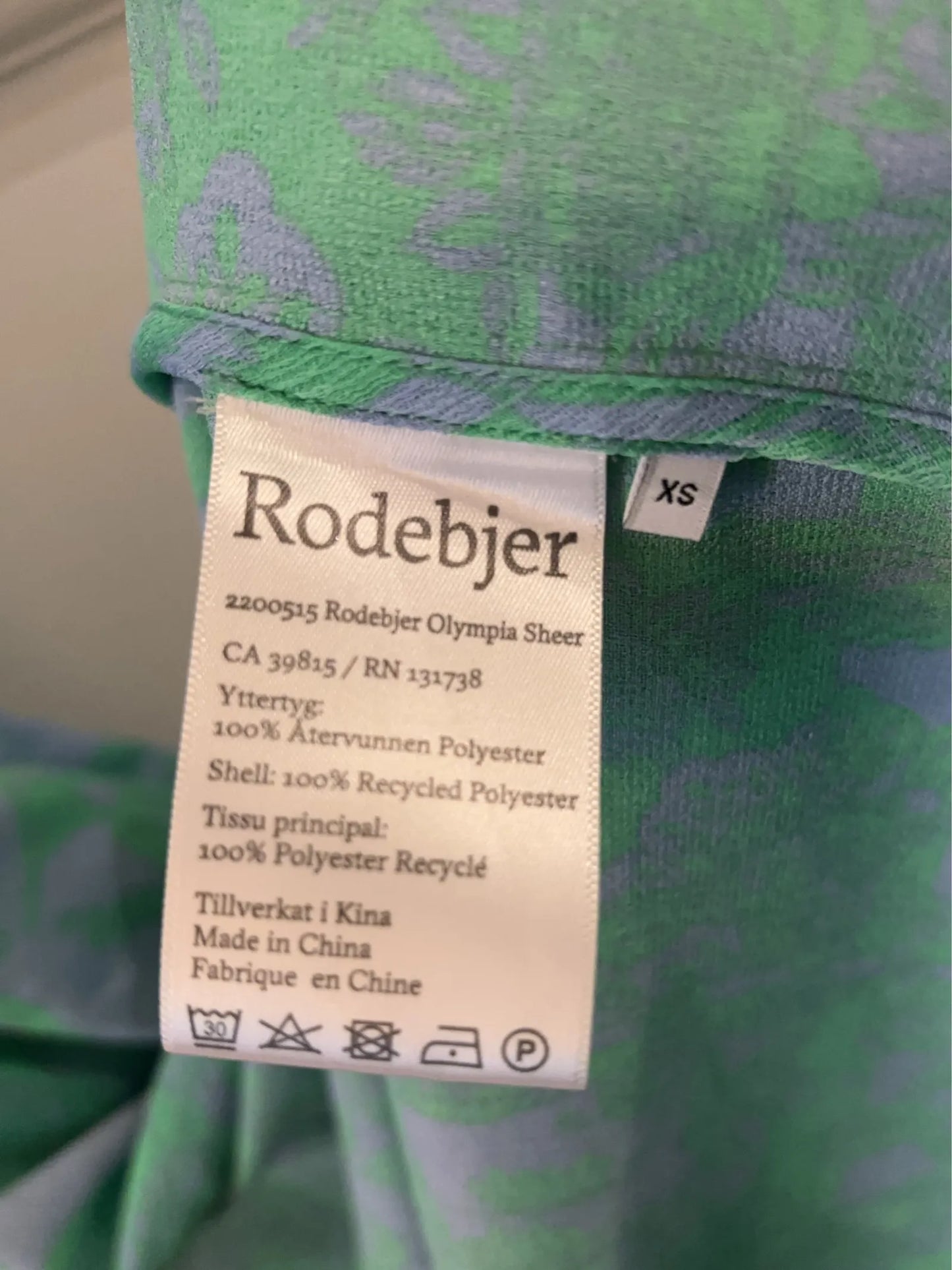 Rodebjer Olympia Sheer Dress