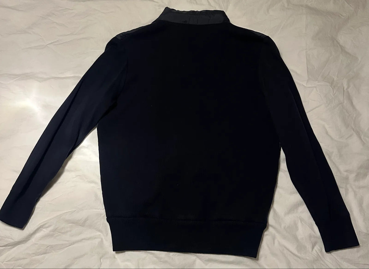 Balmain Paneled Wool Knit-dunjacka NWOT