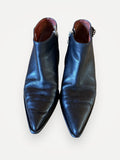 Acne Studios • O Jensen / Jenny Leather Biker Boots