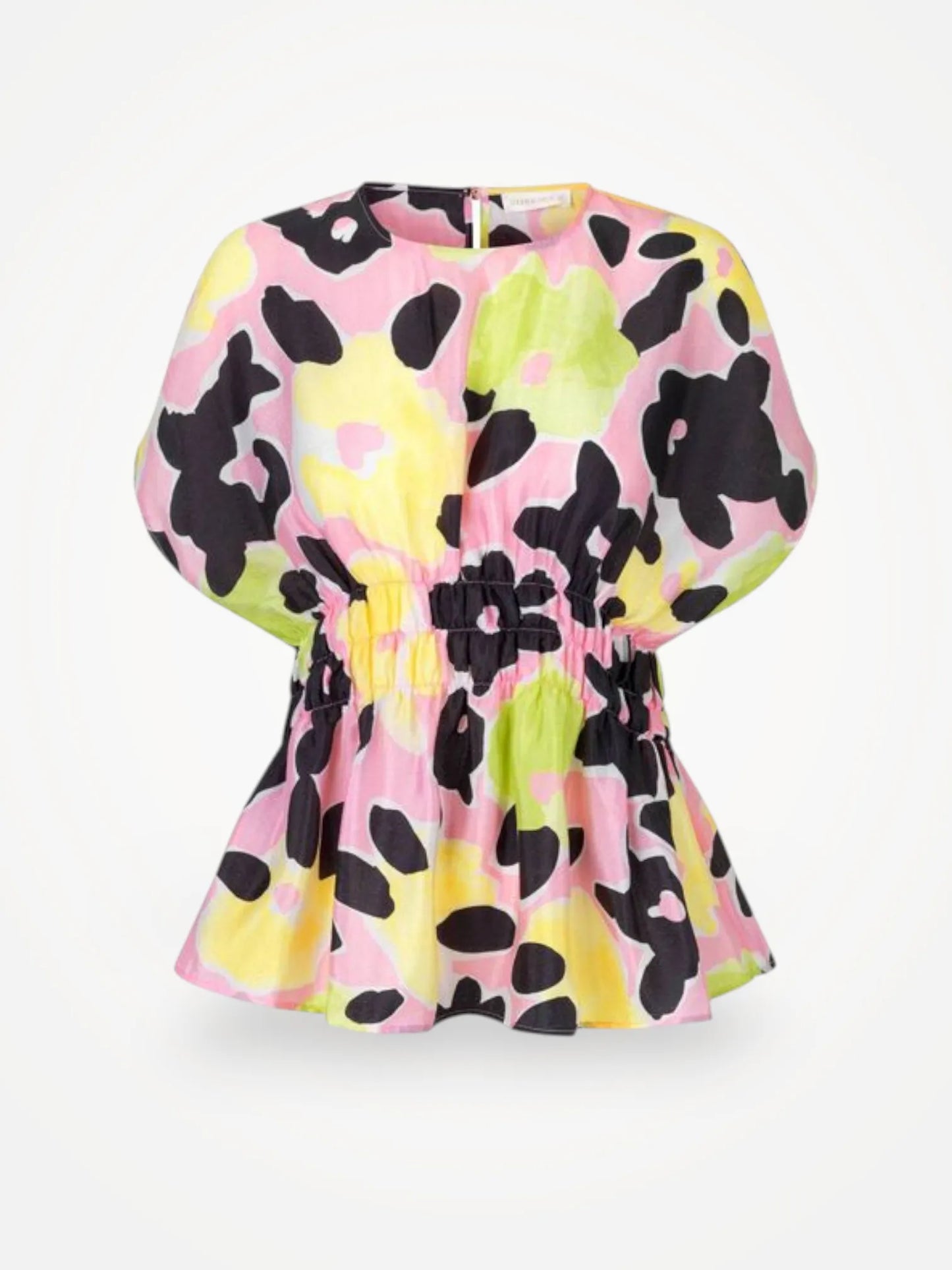 Stine Goya Leila Floral Textured Poly Top