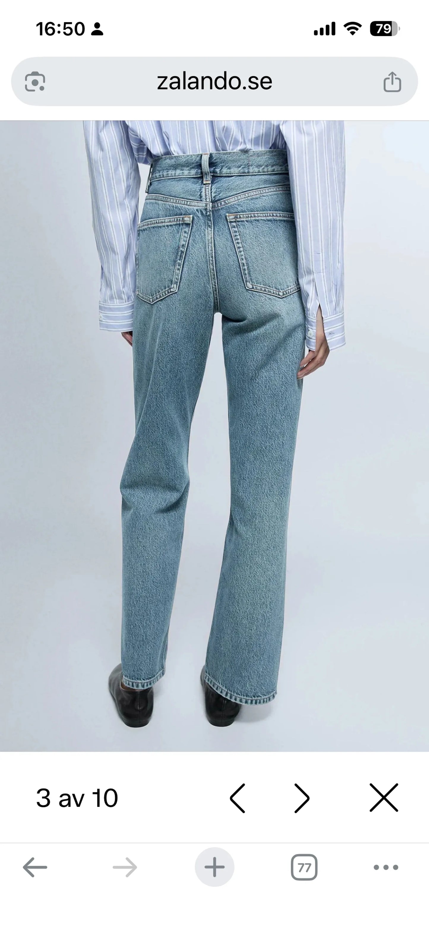 Massimo Dutti Straight Leg-jeans