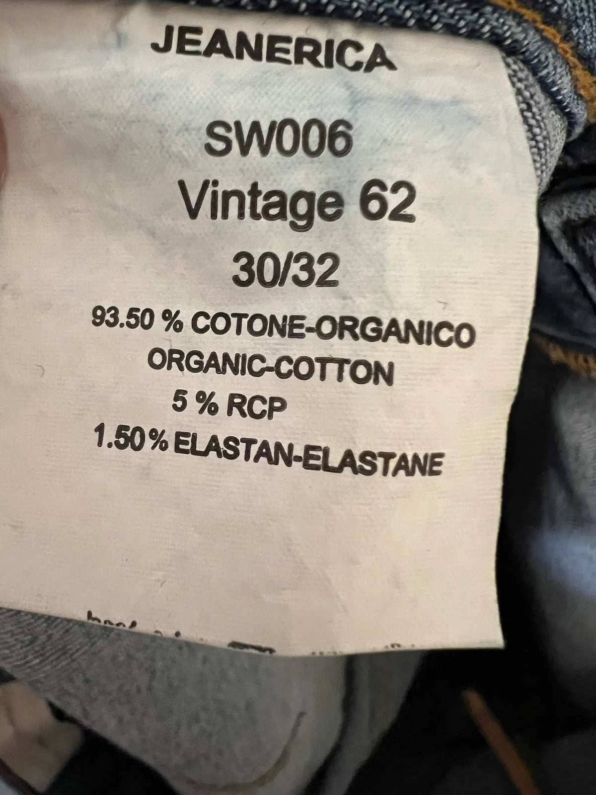 Jeanerica Vintage 62-jeans