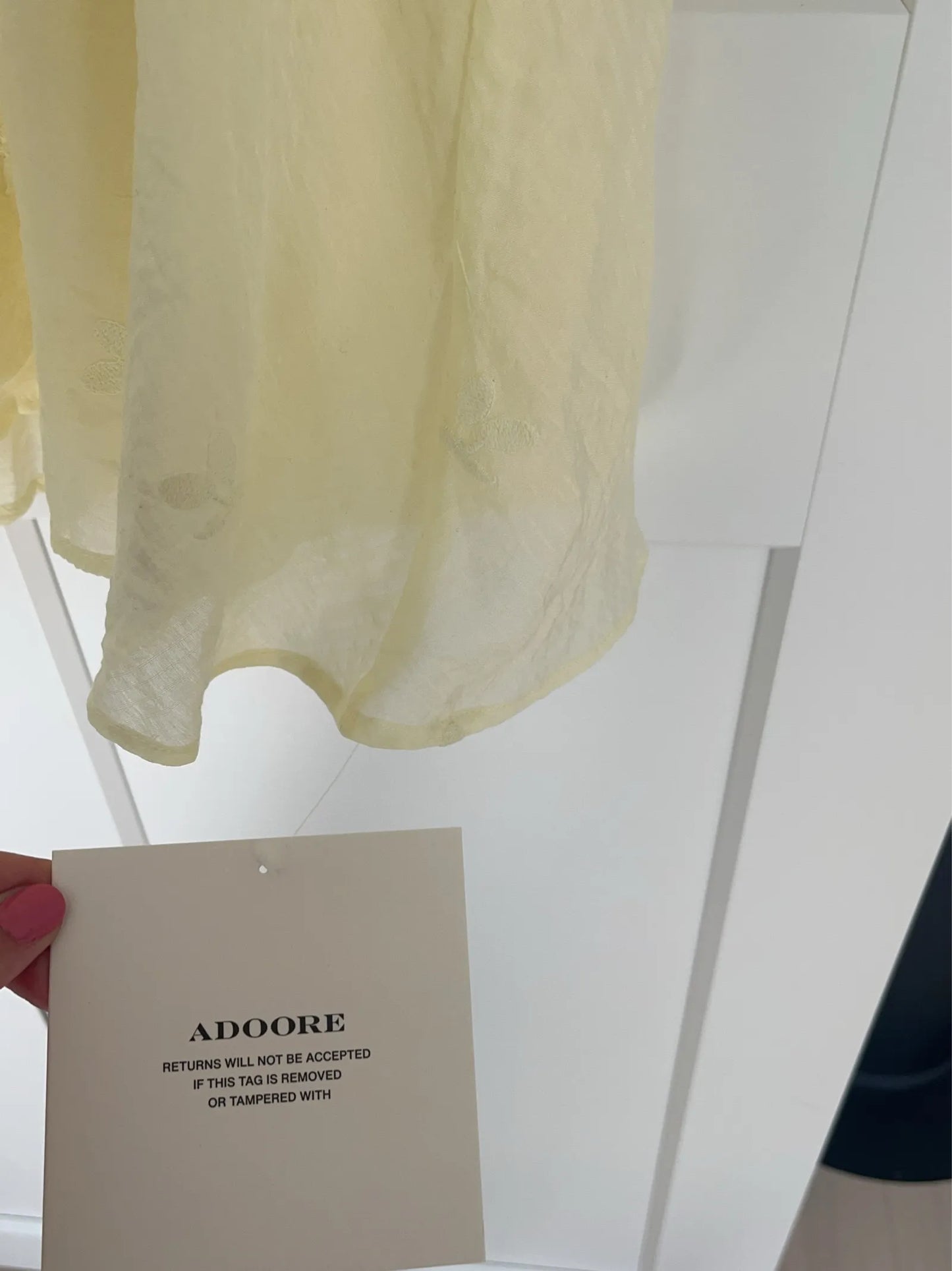Adoore Sicily Mini-klänning NWT