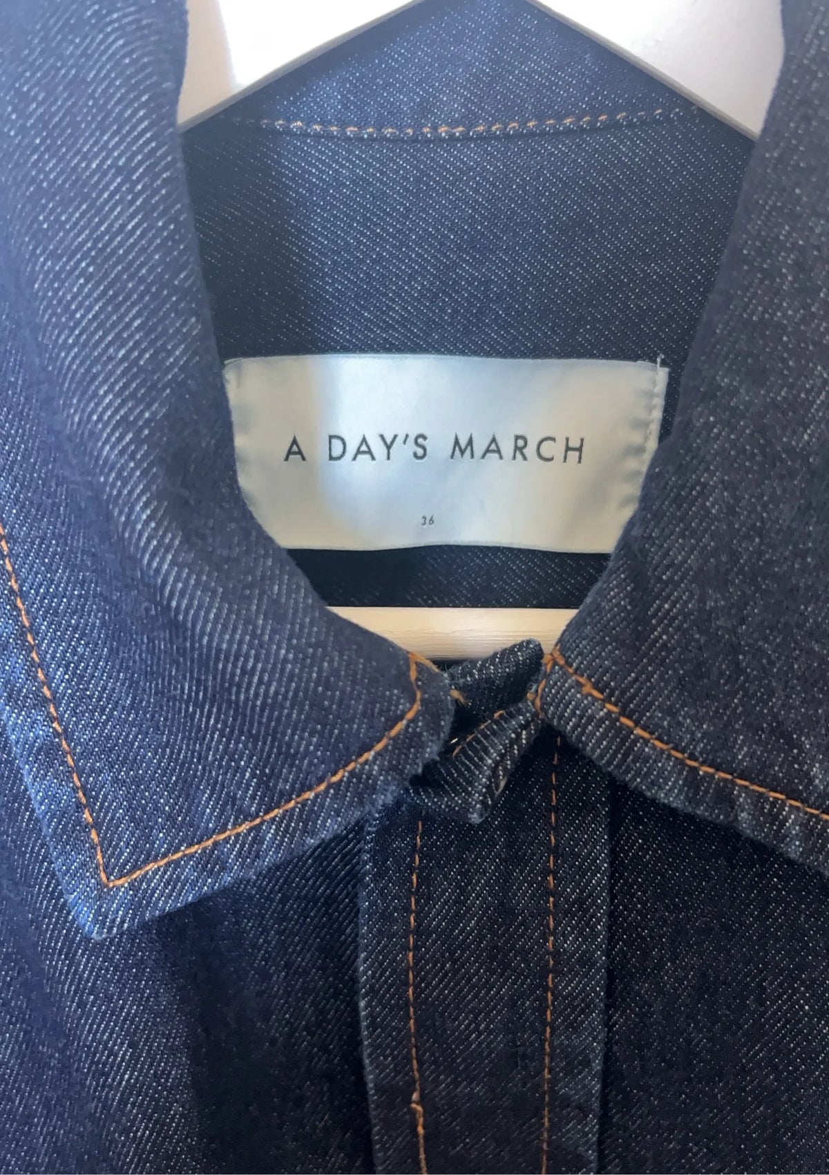 A Day's March Penny Denim Raw Blue Jacket