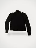 Chloé Slashed Shoulders Turtleneck-ullpolotröja NWOT