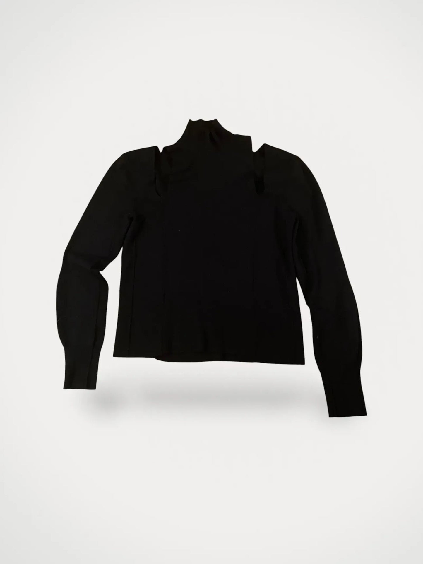 Chloé Slashed Shoulders Turtleneck-ullpolotröja NWOT
