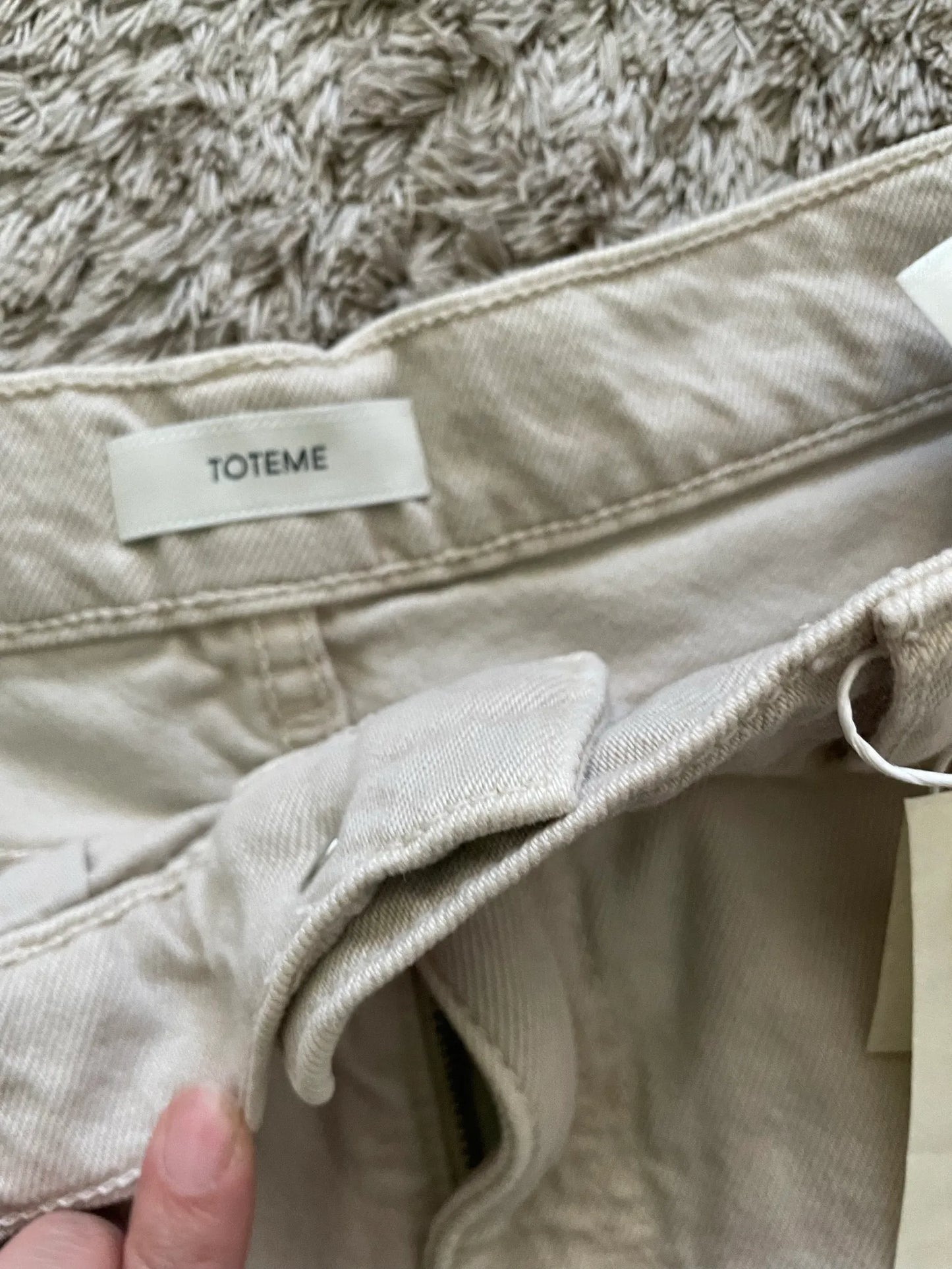 Toteme Low Taper Denim-jeans NWT