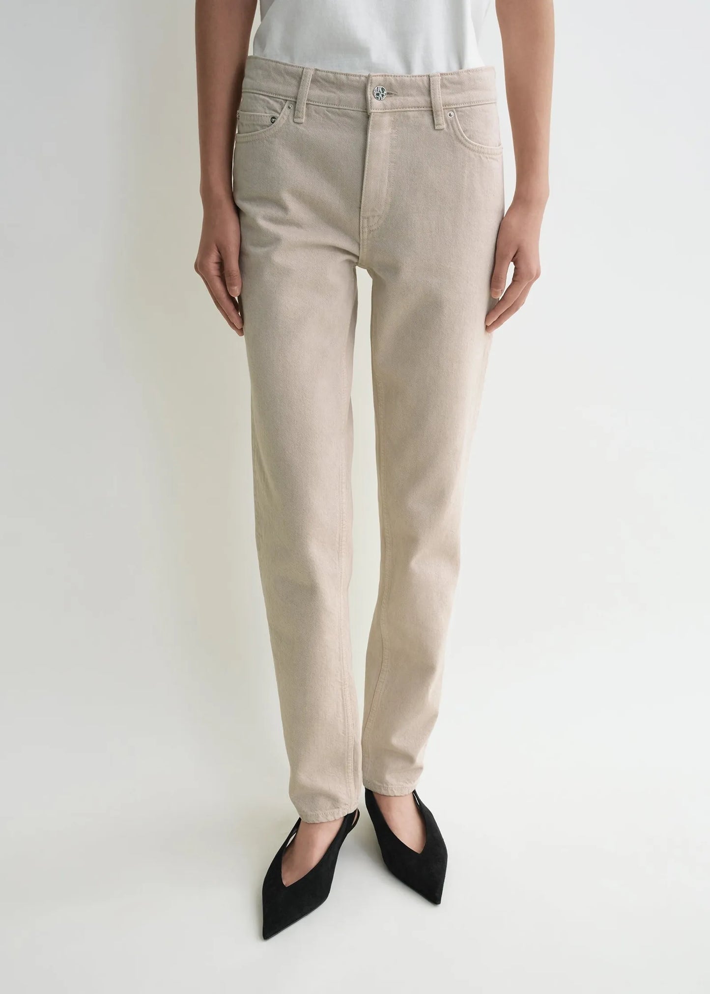 Toteme Low Taper Denim-jeans NWT