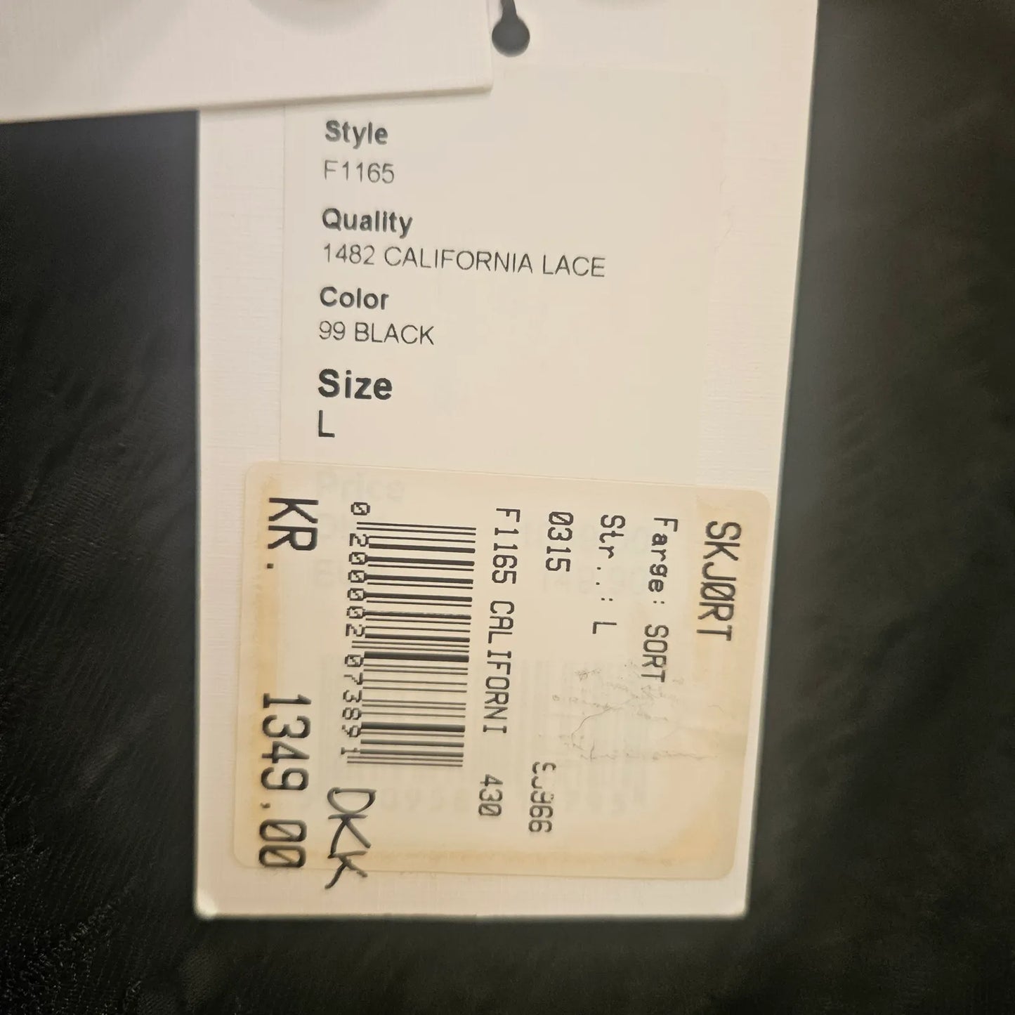 Ganni California Lace-kjol NWT