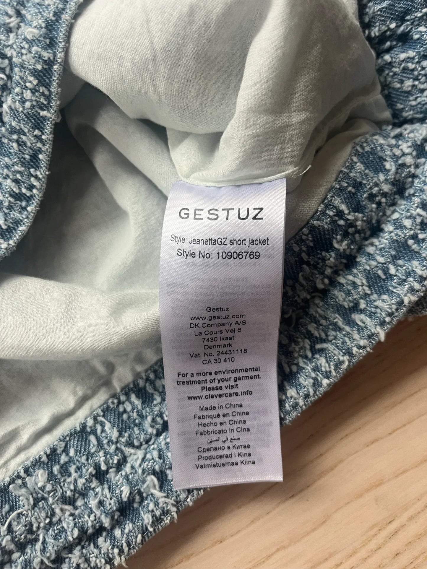 Gestuz Jeanette Short-jacka NWOT