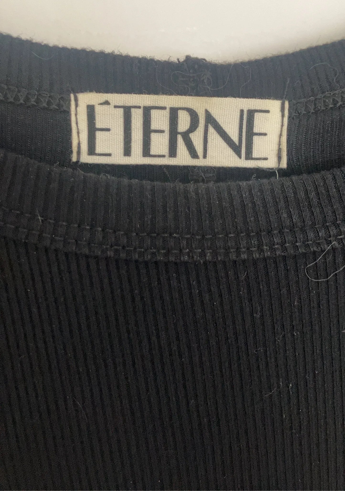 Eterné Long Sleeve Crew Maxi-klänning