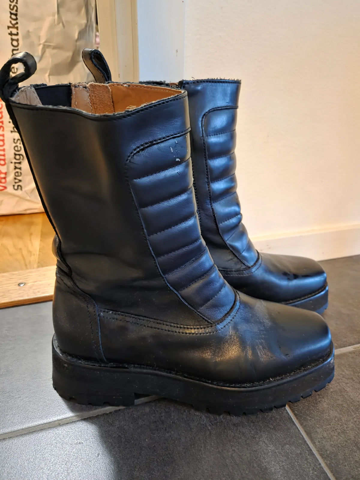 & Other Stories Chunky Sole Tall Boots