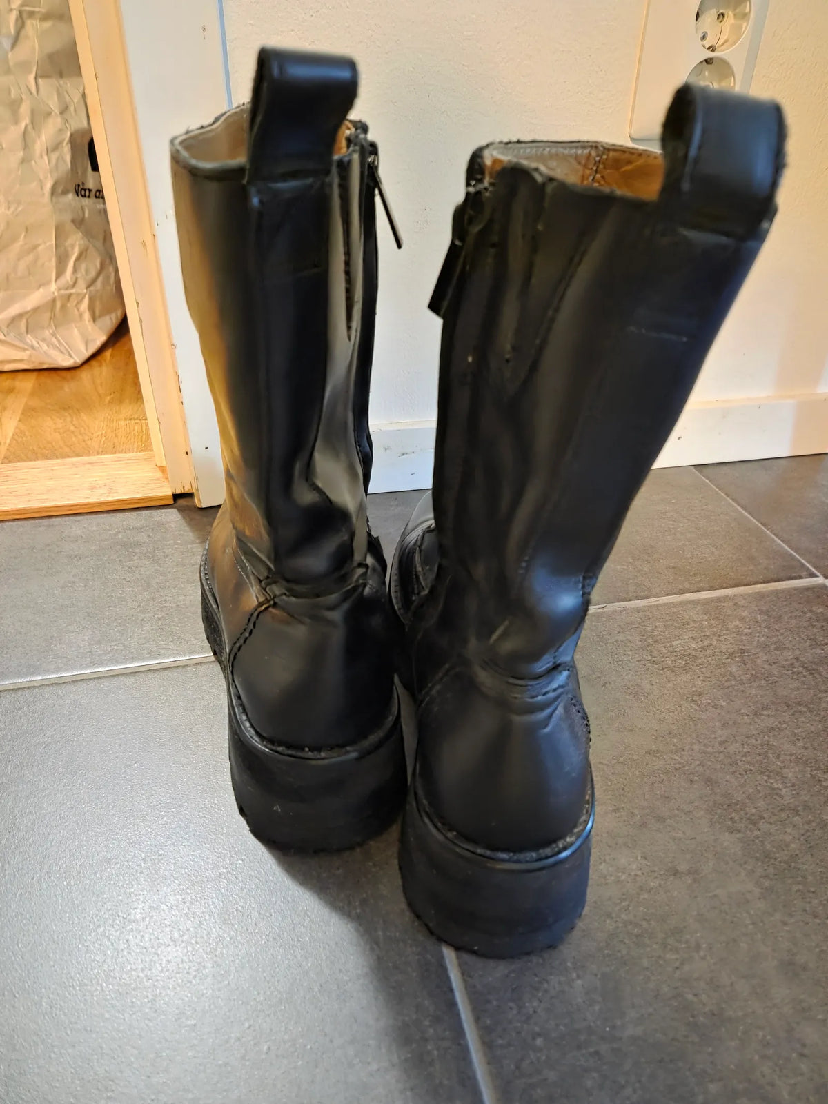 & Other Stories Chunky Sole Tall Boots
